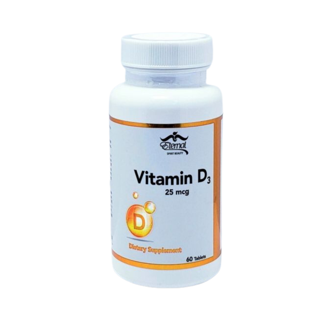 VITAMINA D3 25MCG TAB X 60 (ETERNAL)